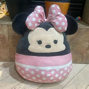 Squishmallows Disney Squishy Soft Stuffed Plush  Animal 16” inch (Minnie Mouse)